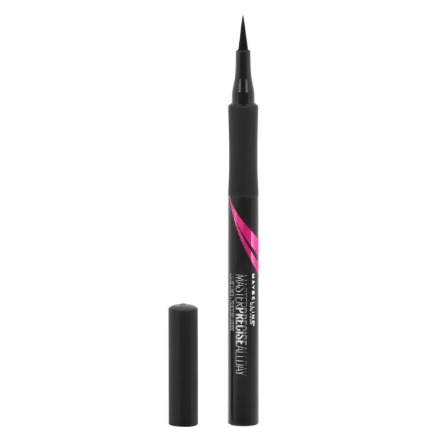 Maybelline Delineador Master Drama Precise Liquid Black.