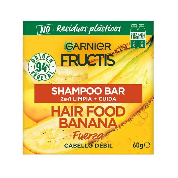 Fructis Shampoo Sólido Hair Food Banana 60 gr