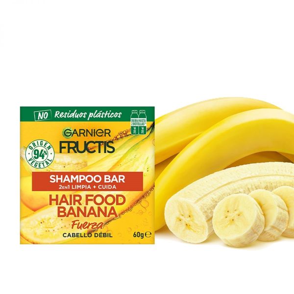 Fructis Shampoo Sólido Hair Food Banana 60 gr