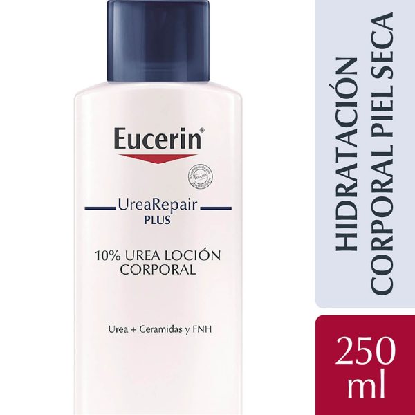 Eucerin Loción Corporal Urearepair Plus 10% Para Piel Seca 250 ml