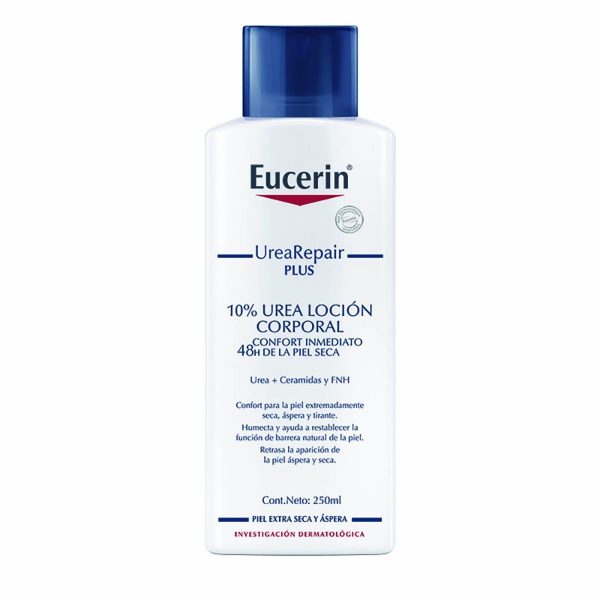 Eucerin Loción Corporal Urearepair Plus 10% Para Piel Seca 250 ml