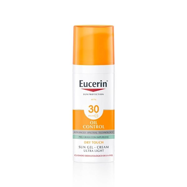 Eucerin Protector Solar Oil Control Sun Gel Toque Seco Fps30 Piel Grasa 50 ml
