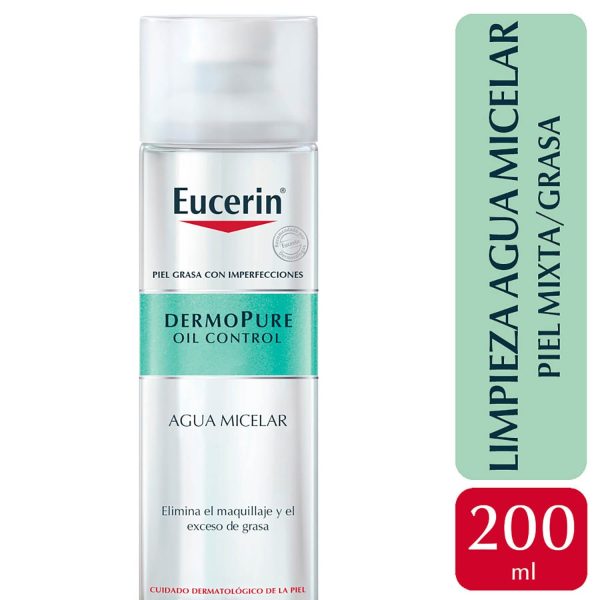 EUCERIN DERMOPURE AGUA MICELAR x200 ml