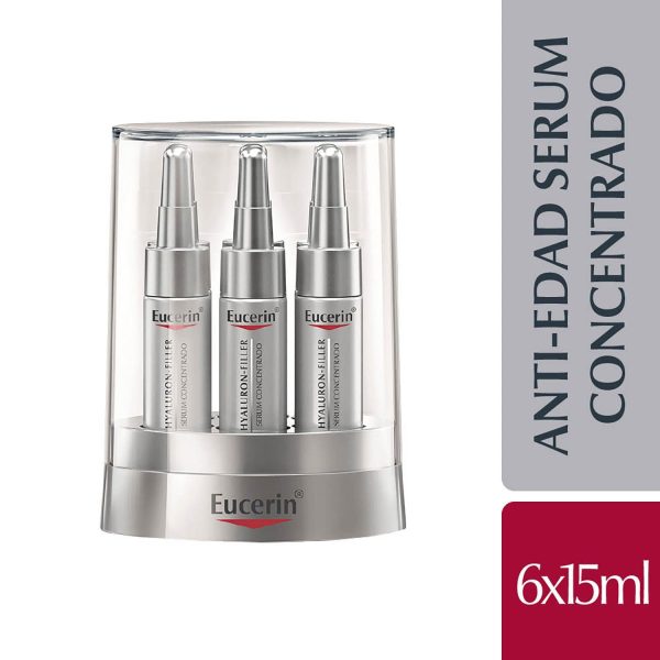 Eucerin Sérum Antiarrugas Hyaluron-Filler Concentrate 6 Tubos 5 ml C/U
