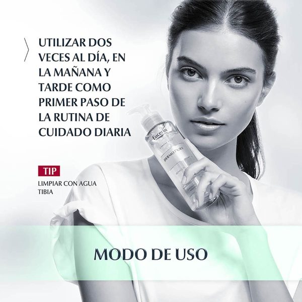 Eucerin Gel Limpiador Diario Dermopure Oil Control Para Piel Grasa 200 ml