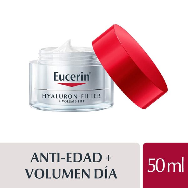 Eucerin Crema Hyaluron-Filler + Volume-Lift Piel Normal a Mixta Fps15 50 ml