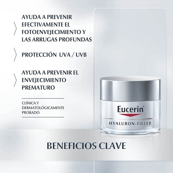 EUCERIN HYALURON FILLER DÍA FPS30 x50 ml
