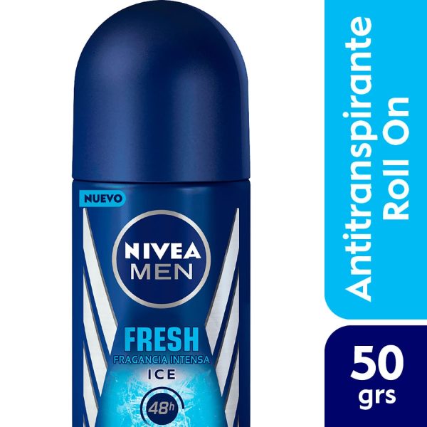 Nivea Desodorante Antitranspirante men Fresh Ice Roll On 50 ml