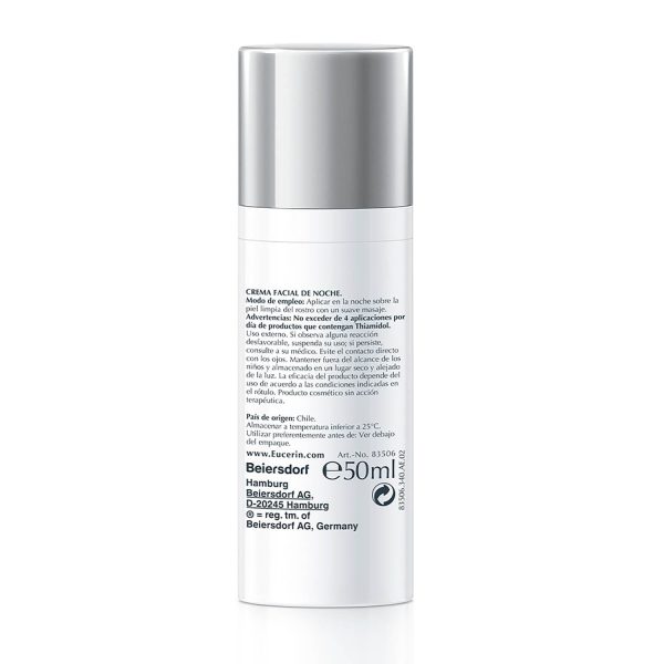 Eucerin Crema de Noche Anti-Pigment Con Thiamidol Y Dexpantenol 50 ml