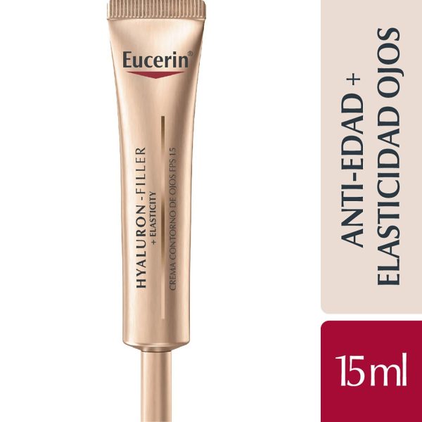 Eucerin Contorno de Ojos Antiedad Hyaluron-Filler + Elasticity Fps 15 15 ml