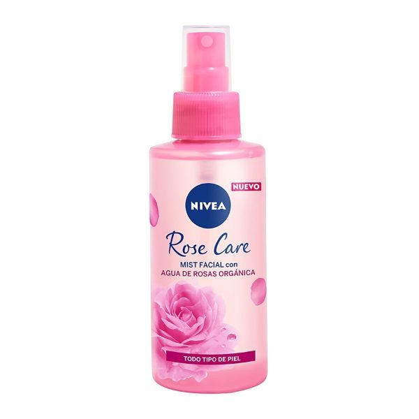Nivea Mist Facial Refrescante Rose Care Para Todo Tipo de Piel 150 ml