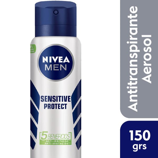 Nivea Desodorante Antitranspirante men Sensitive Protect Spray 150 ml