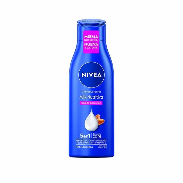 NIVEA BODY CREMA CORPORAL RÁPIDA ABSORCIÓN x250 ml