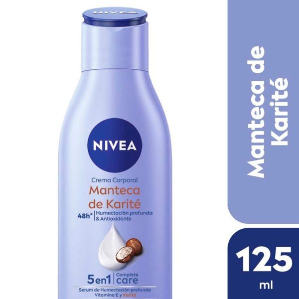 NIVEA BODY CR CORP MANT DE KARITE 5EN1 P-SECX125M