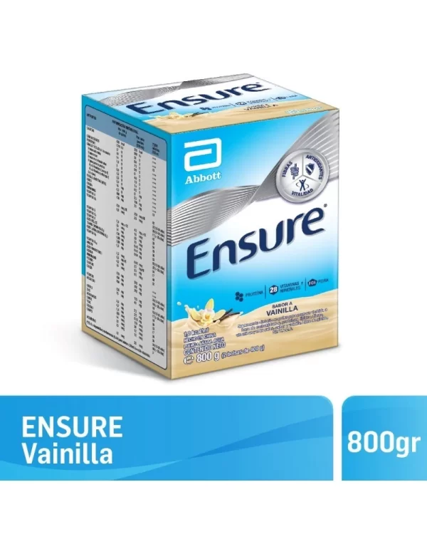 ENSURE VAINILLA POLVO x800 gr