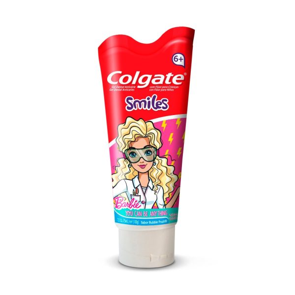 Colgate Crema Dental Smiles Barbie 6+ Años 75 gr