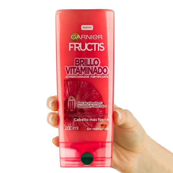Fructis Acondicionador Brillo Vitaminado 200 ml