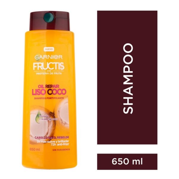 FRUCTIS OIL REPAIR LISO COCO SH X 650 ML