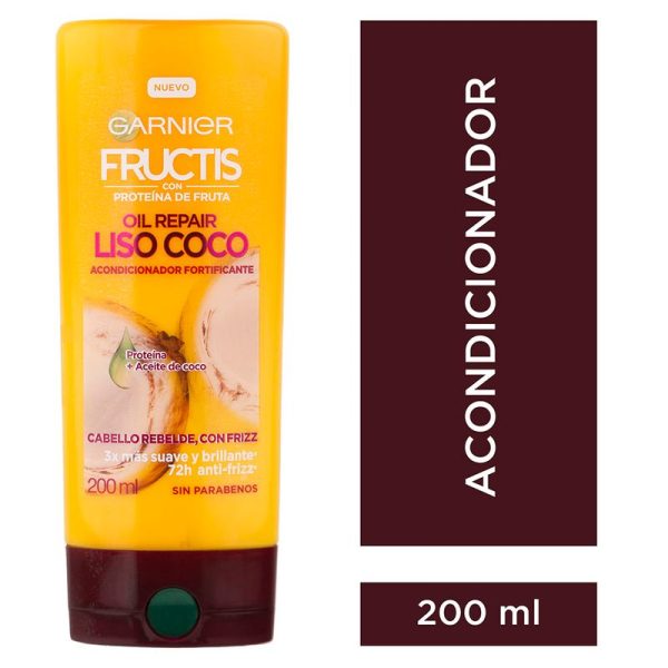 FRUCTIS OIL REPAIR LISO COCO AC X 650 ML