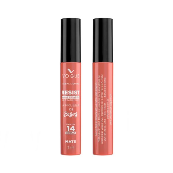 Vogue Labial Líquido Resist Elegante
