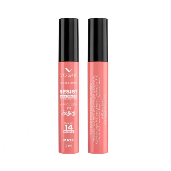 Vogue Labial Líquido Resist Romantica