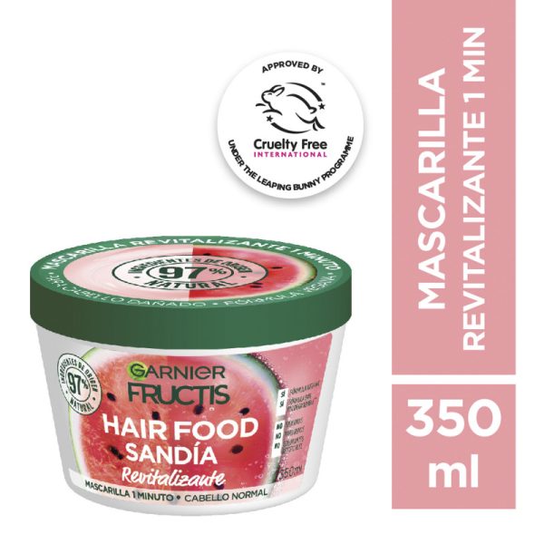 FRUCTIS HAIR FOOD SANDIA CR TRAT X 350ML