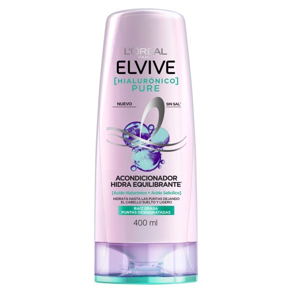 Elvive Acondicionador Hialuronico Pure 400 ml