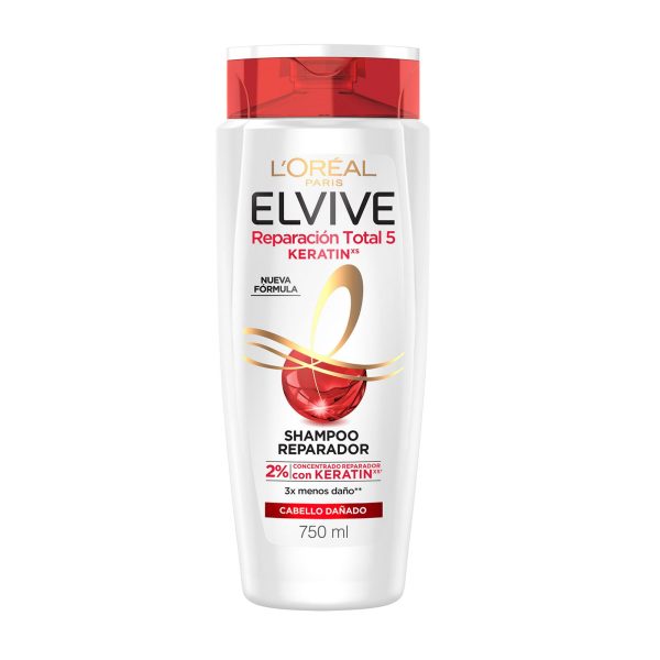 ELVIVE REP TOTAL5+KERATIN  SH X750 ML(NEW)