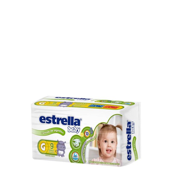 ESTRELLA BABY CARICIA DE ALG PAÃ‘AL GDE X 9