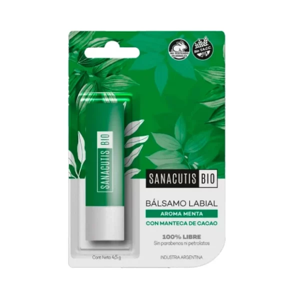 BALSAMO LABIAL SANACUTIS MENTA LAPIZ X 1