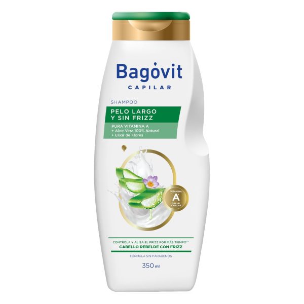 Bagovit Capilar Shampoo Pelo Largo Y Sin Frizz 350 ml