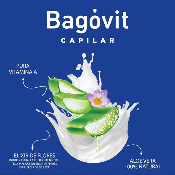 Bagovit Capilar Shampoo Pelo Largo Y Sin Frizz 350 ml