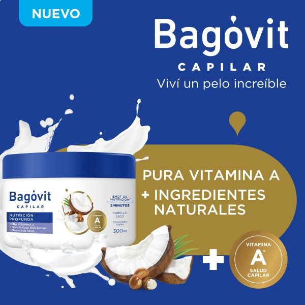 Bagovit Capilar Máscara Nutrición Profunda 300 ml