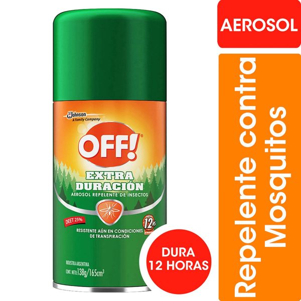 OFF AER EXTRA DURACION X 165 ML