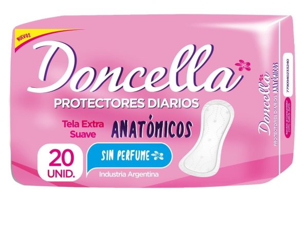 Doncella Protector Anatomico Sin Perfume (20 Unidades)