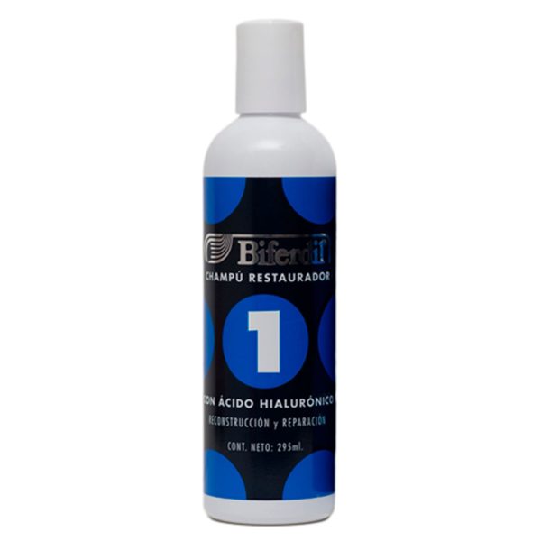Biferdil Shampoo 1 Restaurador Con Acido Hialuronico 295 ml
