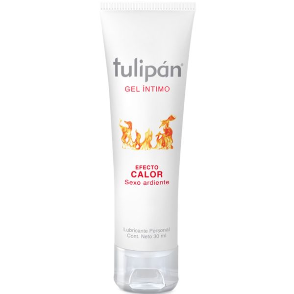 Tulipán Lubricante en Gel Uso Íntimo Calor x 30 ml