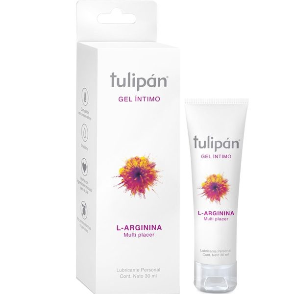 Tulipán Lubricante en Gel Uso Íntimo L-Arginina x 30 ml