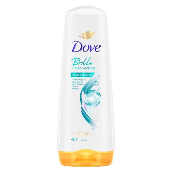 Dove Acondicionador Brillo + Óleo Micelar 400 ml