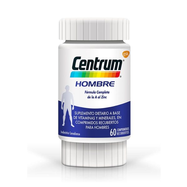 Centrum Hombre Multivitamínico Multimineral Suplemento X60c