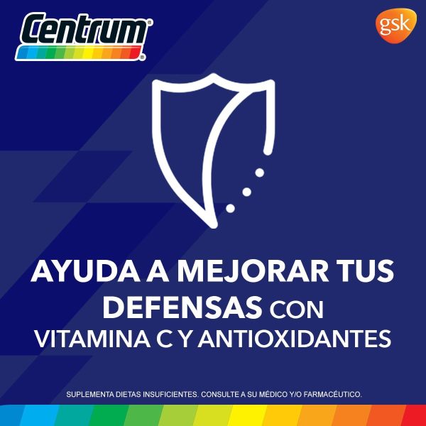 Centrum Hombre Multivitamínico Multimineral Suplemento X60c