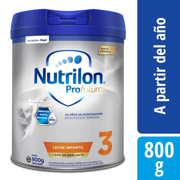 Nutrilon Fórmula Láctea Profutura 3 lata 800 grs