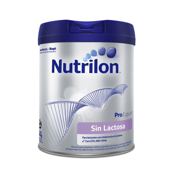 Nutrilon Fórmula Láctea Sin Lactosa Lata 800 grs