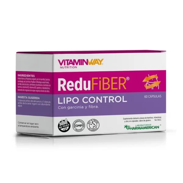PHARMAMERICAN REDUFIBER LIPO CTROL VIT.WAY CAPX60