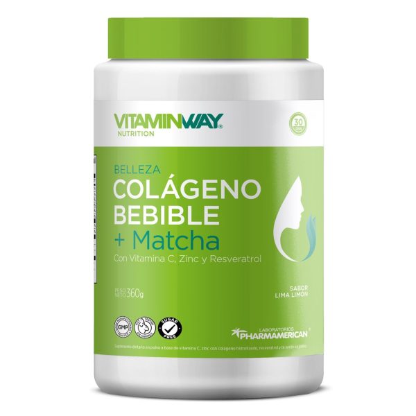 Vitamin Way Suplemento Dietario Colágeno Bebible + Matcha 360 gr