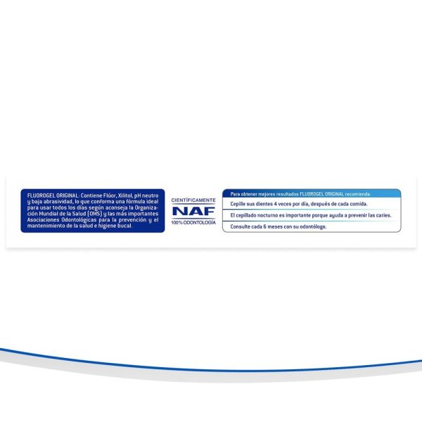 Fluorogel Gel Dental Con Fluor Original Menta 60 gr (Pack 2 Unidades)