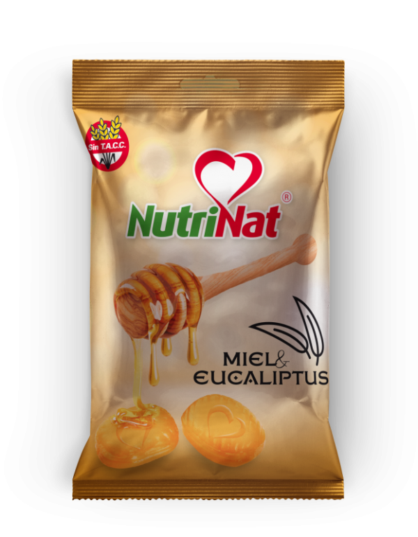 CARAMELOS NUTRINAT MIEL Y EUC BOLSA 25 X 10
