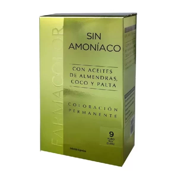 FARMACOLOR KIT SIN AMONIACO 9 RUBIO MUY CL. ENVX1