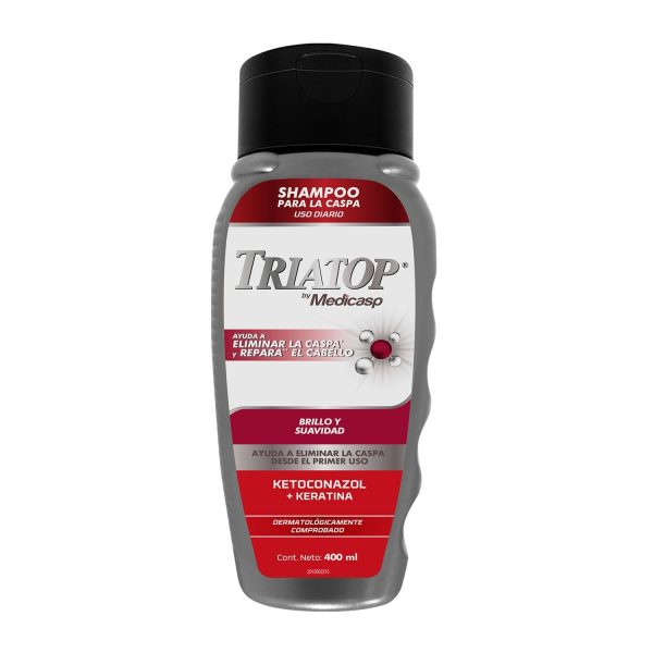 Triatop Shampoo Reparación Anticaspa By Medicasp 400 ml