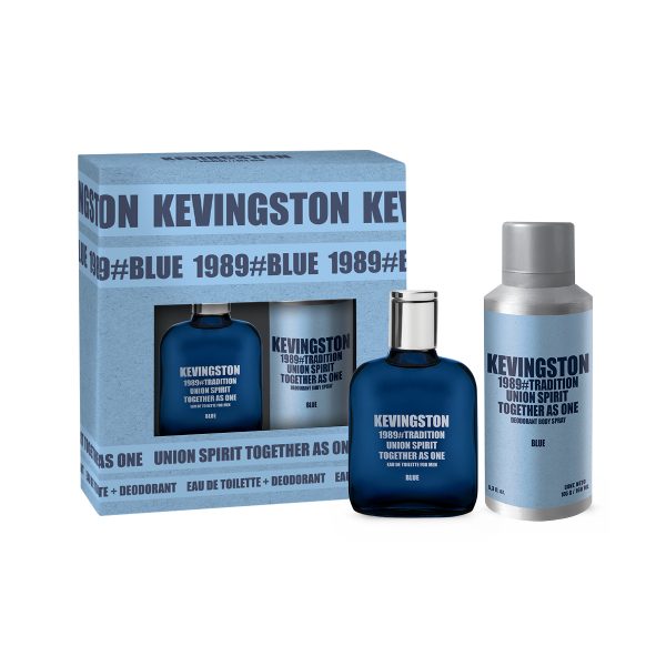 KEVINGSTON 1989 BLUE(EDT X 60ML+DEOX160ML)